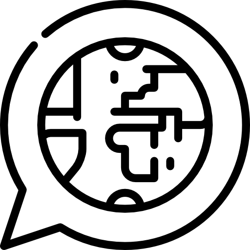 język Special Lineal ikona