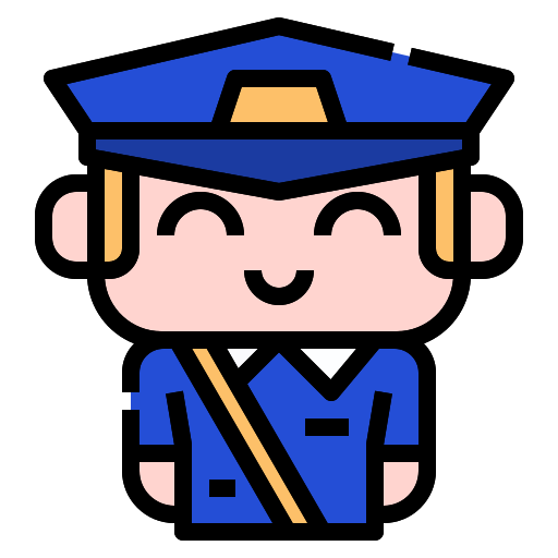 Postman Linector Lineal Color icon