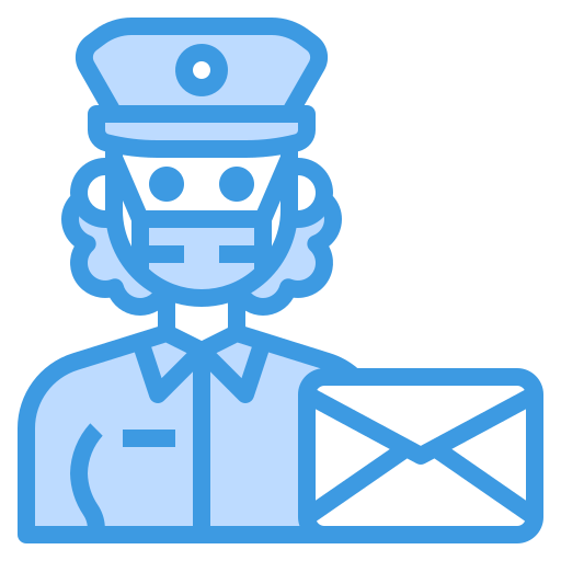 postfrau itim2101 Blue icon