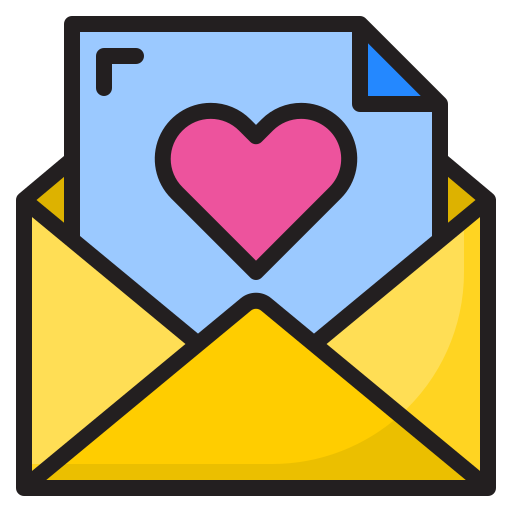 mail srip Lineal Color icon