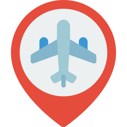 Airport Basic Miscellany Flat icon