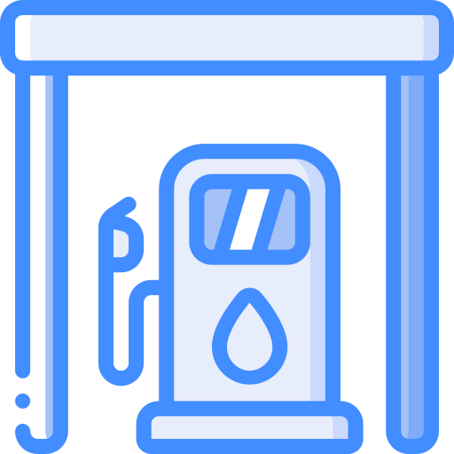 tankstelle Basic Miscellany Blue icon
