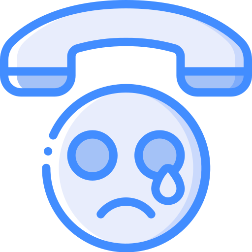 llamada telefónica Basic Miscellany Blue icono