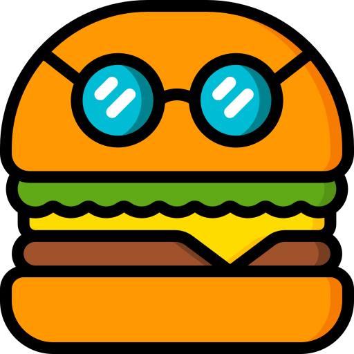 Бургер Basic Miscellany Lineal Color иконка
