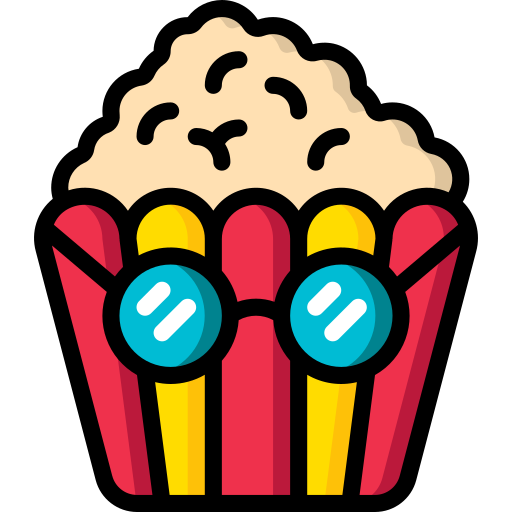 Popcorn Basic Miscellany Lineal Color icon
