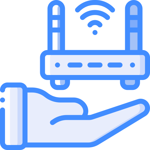 routera Basic Miscellany Blue ikona