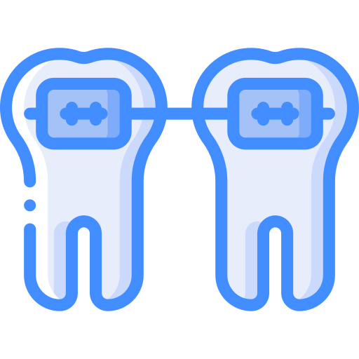dentes Basic Miscellany Blue Ícone
