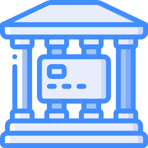 銀行 Basic Miscellany Blue icon