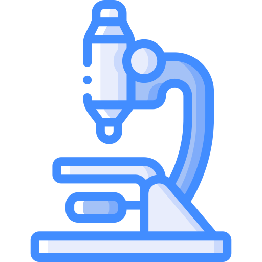 microscopio Basic Miscellany Blue icona