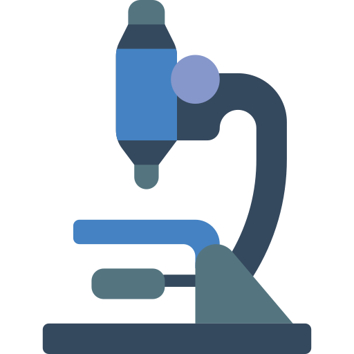microscopio Basic Miscellany Flat icono