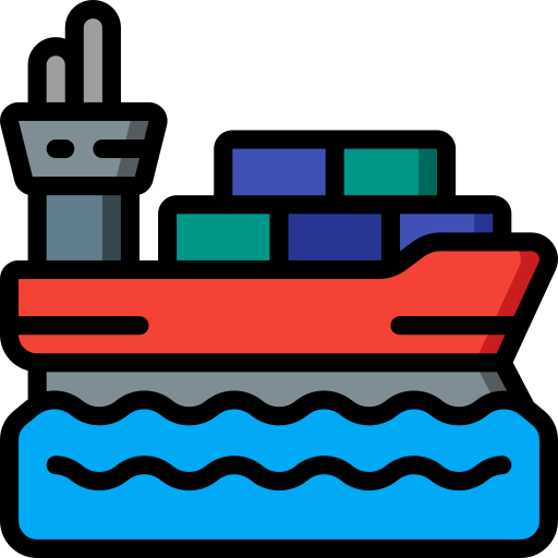 Ship Basic Miscellany Lineal Color icon