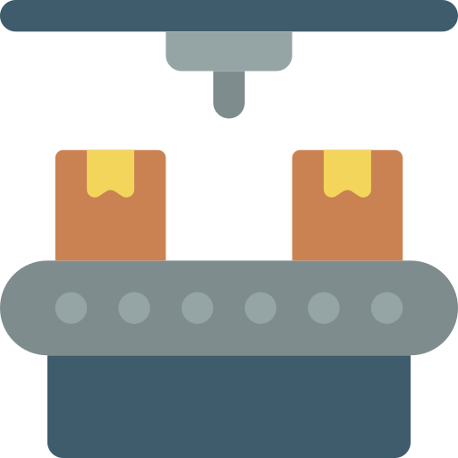 Conveyor belt Basic Miscellany Flat icon
