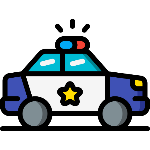 警察 Basic Miscellany Lineal Color icon