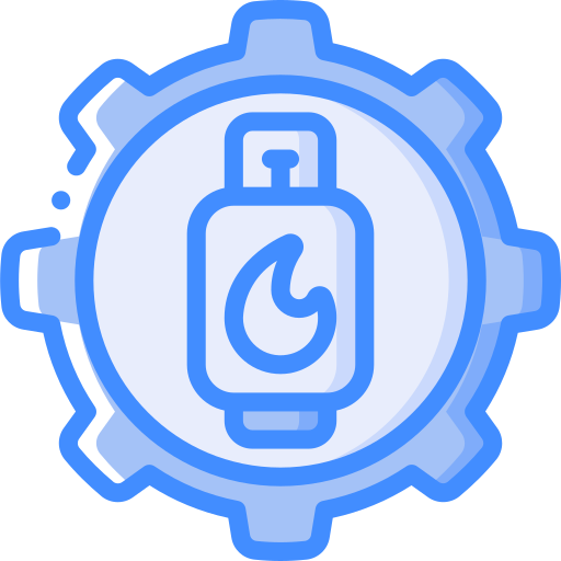 gas Basic Miscellany Blue icono