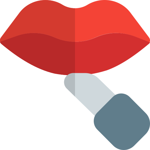 Lipstick Pixel Perfect Flat icon