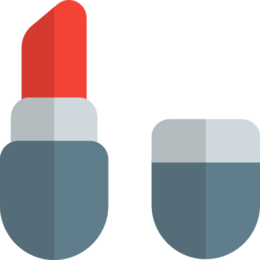 lippenstift Pixel Perfect Flat icoon