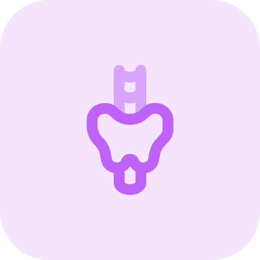 tiroides Pixel Perfect Tritone icono