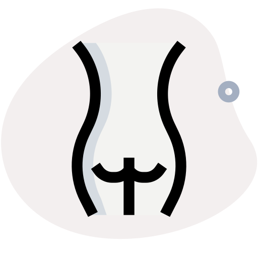 Buttocks Generic Rounded Shapes icon