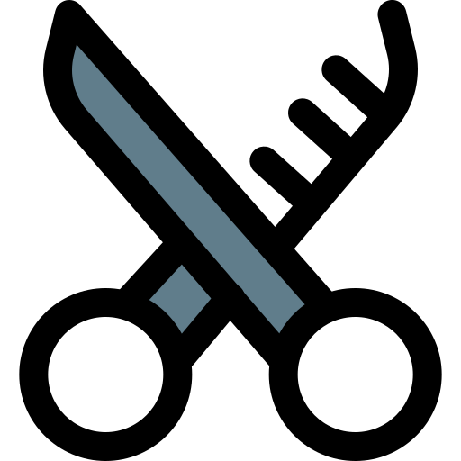 Scissors Pixel Perfect Lineal Color icon