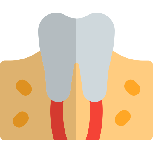 Tooth Pixel Perfect Flat icon