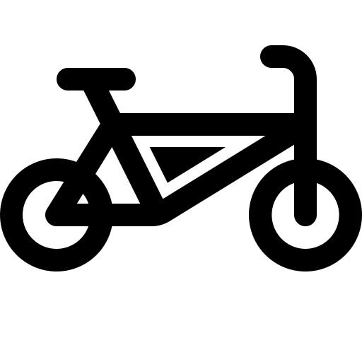 bicyclette Generic Glyph Icône