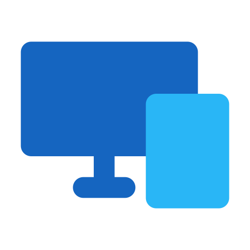 responsive website Generic Blue icon