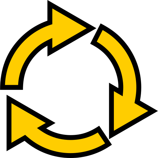 Cycle Generic Outline Color icon