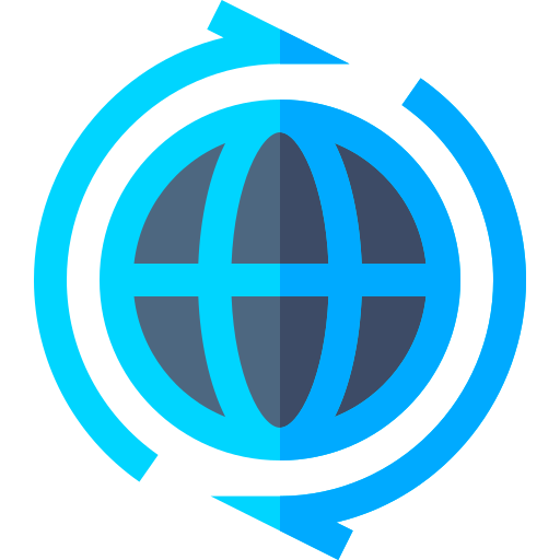 global Basic Straight Flat icono
