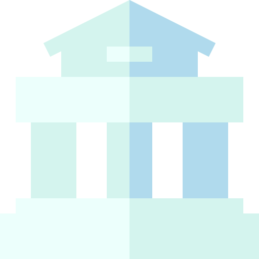 bank Basic Straight Flat ikona