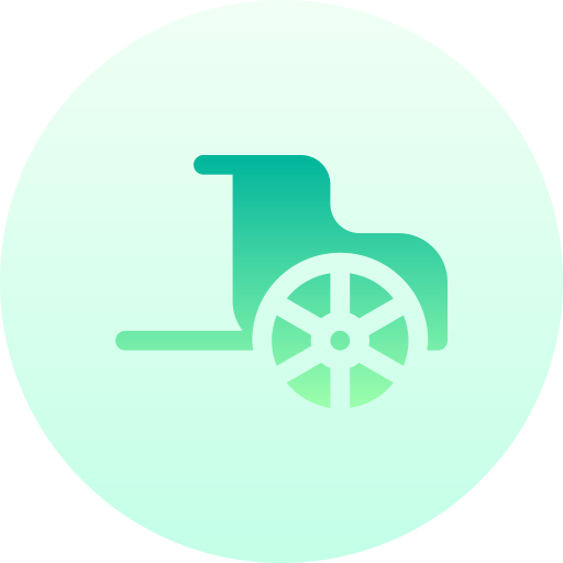Chariot Basic Gradient Circular icon