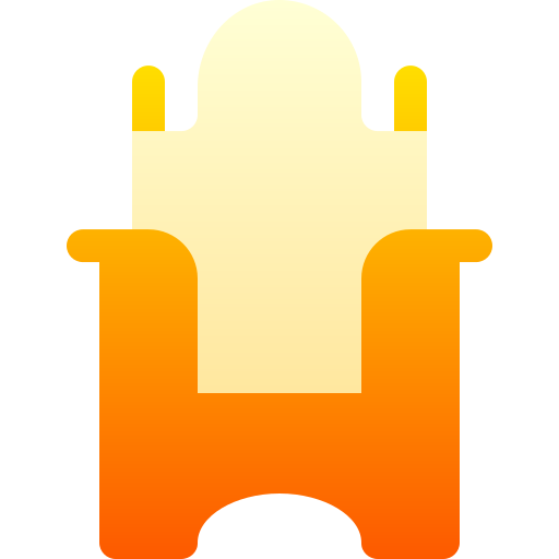 왕좌 Basic Gradient Gradient icon