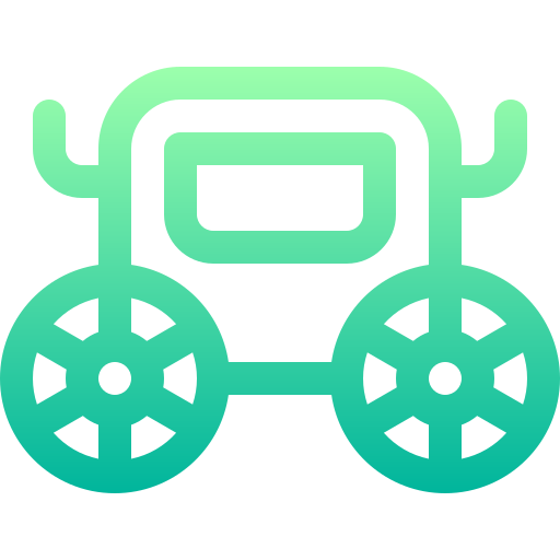 carrozza Basic Gradient Lineal color icona