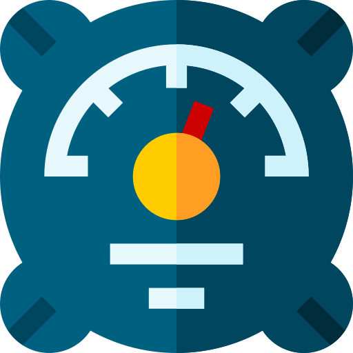 Barometer Basic Straight Flat icon
