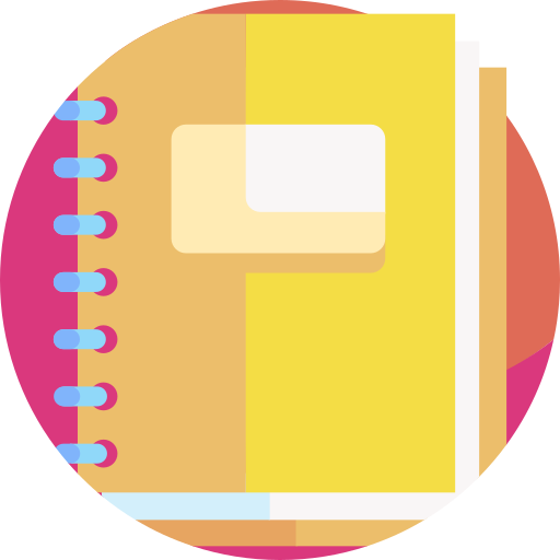 Notebook Detailed Flat Circular Flat icon