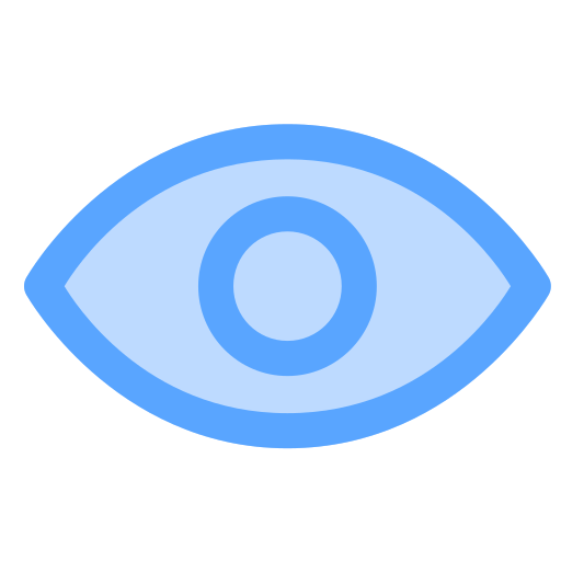visible Generic Blue icono