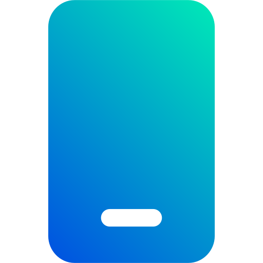 スマートフォン Generic Flat Gradient icon