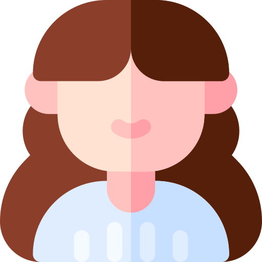 Woman Basic Rounded Flat icon