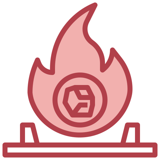 combustibles fósiles Surang Red icono