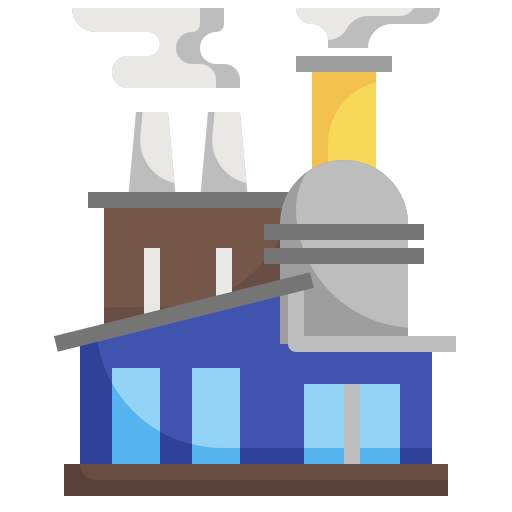 Ölraffinerie Surang Flat icon