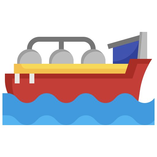 Oil tanker Surang Flat icon