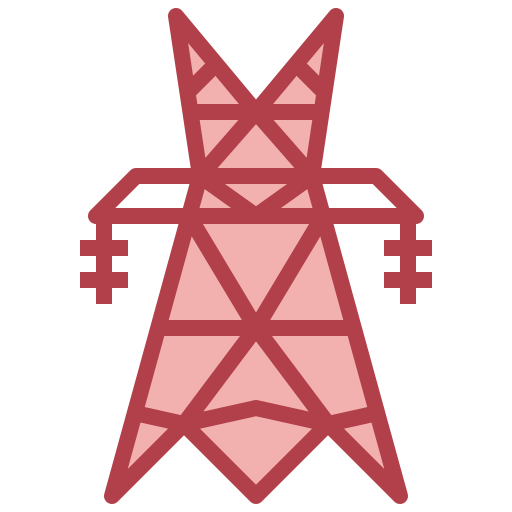 torre de transmisión Surang Red icono