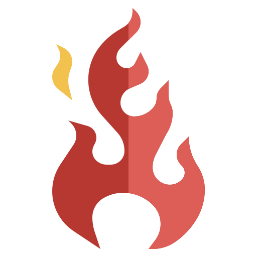 fuego Surang Flat icono