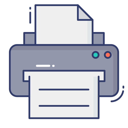 Printer Dinosoft Lineal Color icon