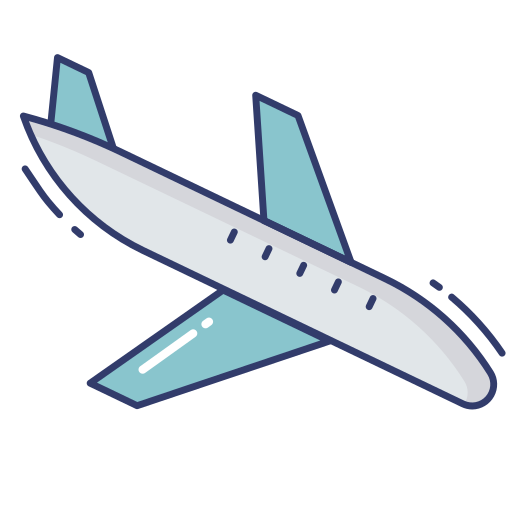 aereo Dinosoft Lineal Color icona