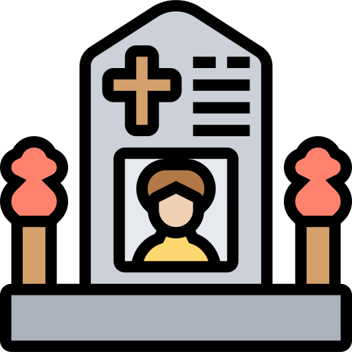 Tombstone Meticulous Lineal Color icon