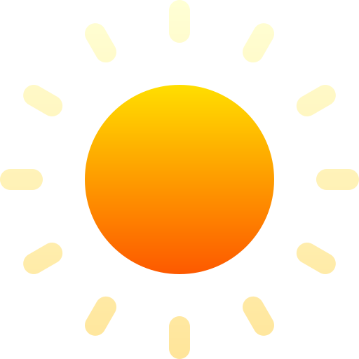 太陽 Basic Gradient Gradient icon