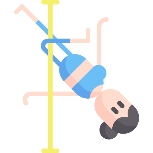 pole dance Special Flat icon