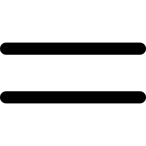 Equal Basic Black Outline icon