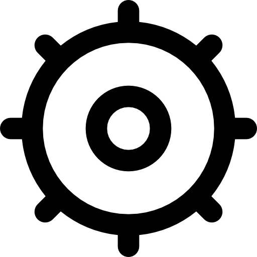 설정 Basic Black Outline icon