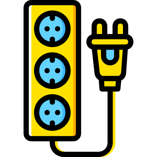 enchufe Basic Miscellany Yellow icono